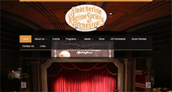Desktop Screenshot of peacherineragtime.com